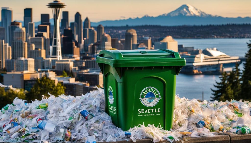Seattle recycling guidelines for shredded paper