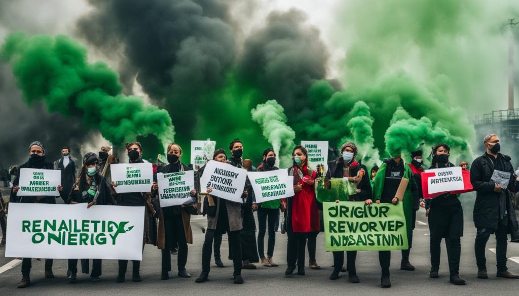 opposition to green movement image