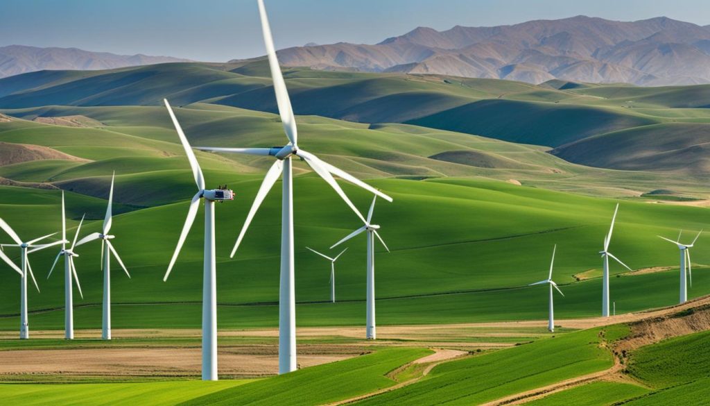 wind energy industry in Iran