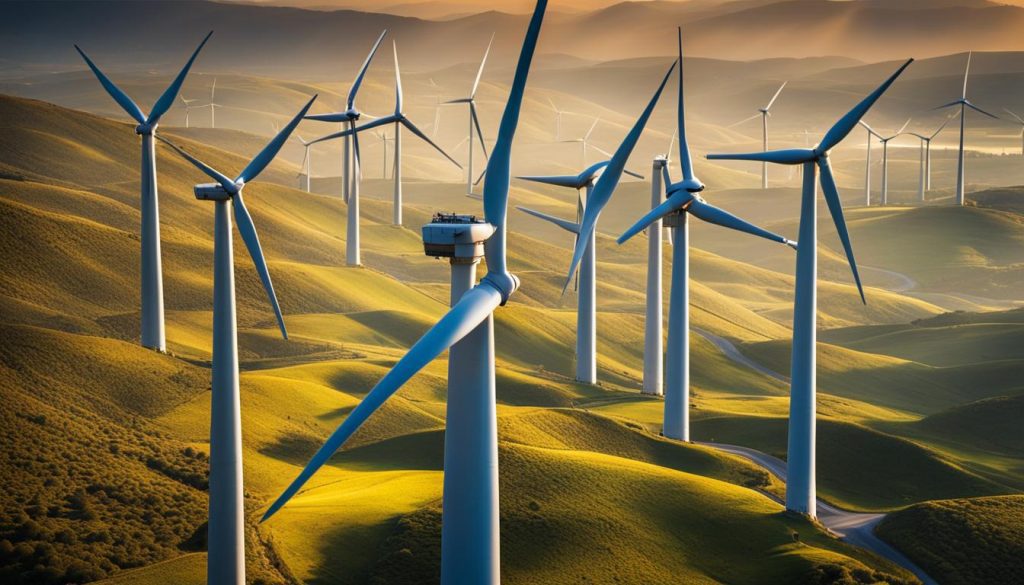 wind turbine electrical energy generation